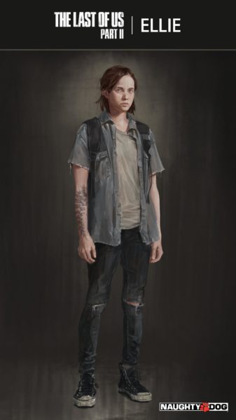 Take a Closer Look at Ellie's Concept Art and Tattoo in The Last of Us Part  II